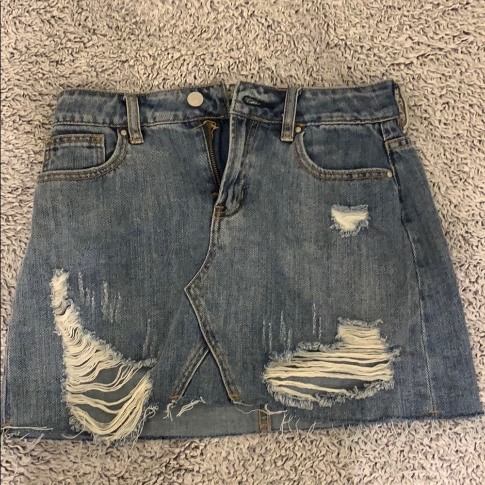 Jean skirt